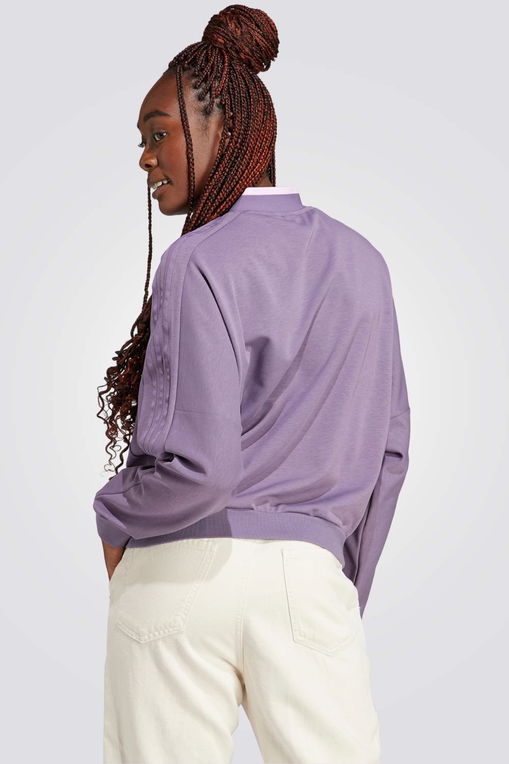 ADIDAS - סווטשירט לנשים TIRO CREW בצבע סגול - MASHBIR//365