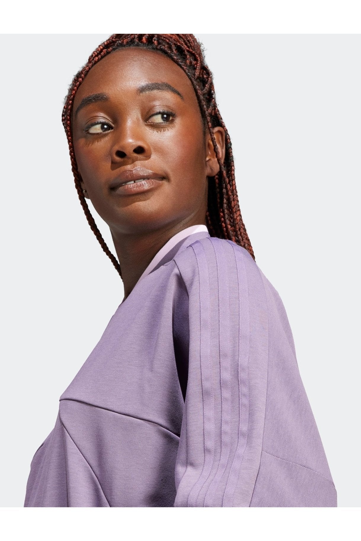 ADIDAS - סווטשירט לנשים TIRO CREW בצבע סגול - MASHBIR//365