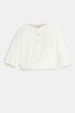 OBAIBI - סווטשירט LOVE בצבע לבן לתינוקות - MASHBIR//365