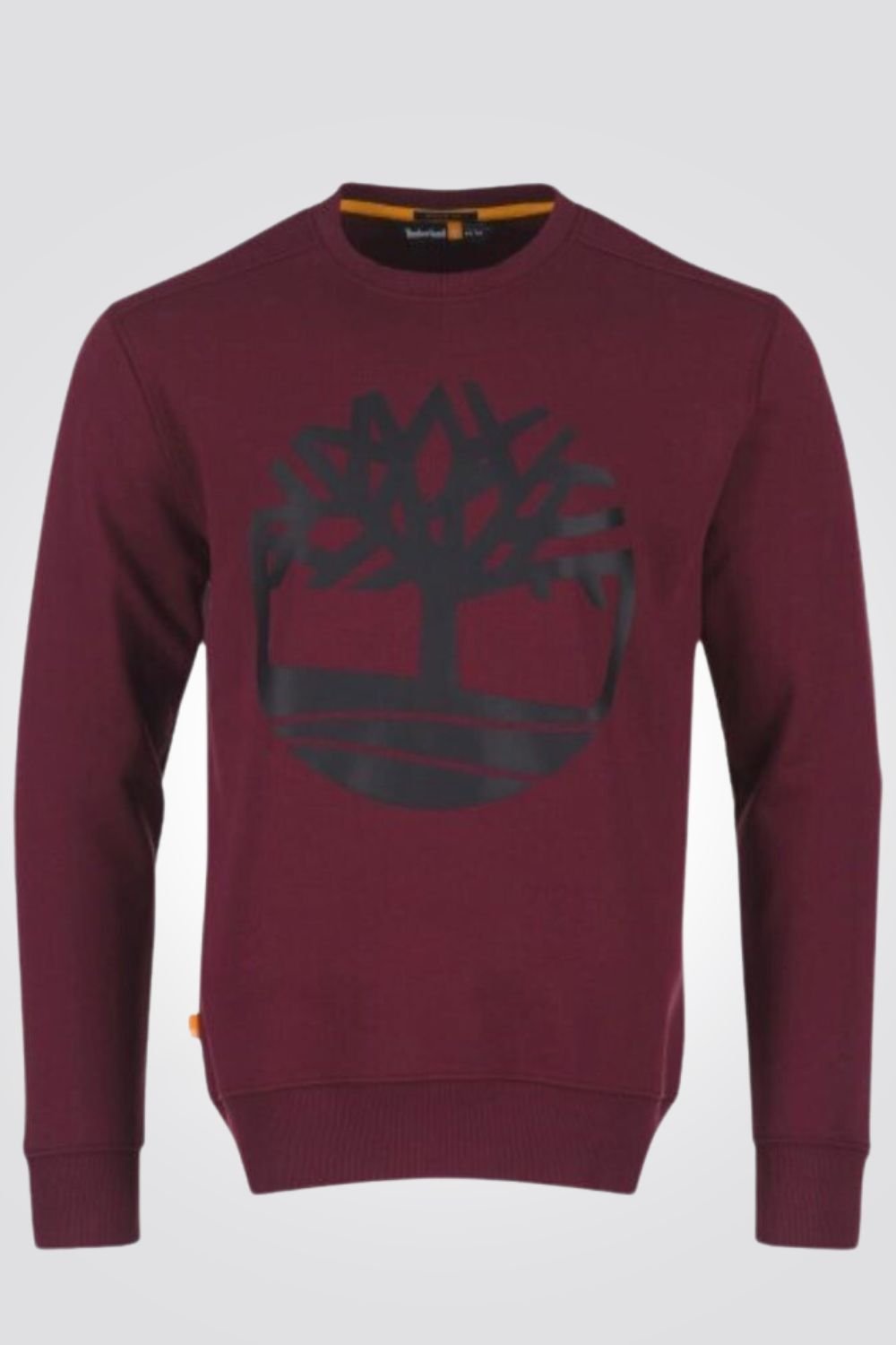 TIMBERLAND - סווטשירט לוגו מודפס בורדו - MASHBIR//365