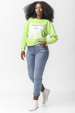 LEVI'S - סווטשירט עם הדפס גרפי צבע ירוק - MASHBIR//365