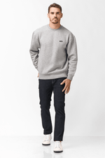 LEVI'S - סווטשירט עם כיתוב לוגו בצבע אפור - MASHBIR//365