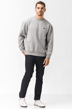 LEVI'S - סווטשירט עם כיתוב לוגו בצבע אפור - MASHBIR//365