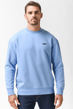 LEVI'S - סווטשירט עם כיתוב לוגו בצבע תכלת - MASHBIR//365