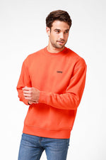 LEVI'S - סווטשירט עם כיתוב לוגו בצבע כתום - MASHBIR//365