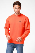 LEVI'S - סווטשירט עם כיתוב לוגו בצבע כתום - MASHBIR//365