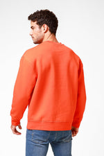 LEVI'S - סווטשירט עם כיתוב לוגו בצבע כתום - MASHBIR//365