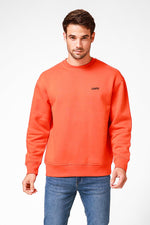 LEVI'S - סווטשירט עם כיתוב לוגו בצבע כתום - MASHBIR//365