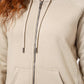 KENNETH COLE - סווטשירט עם כובע בצבע בז' - MASHBIR//365 - 5