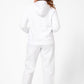 KENNETH COLE - סווטשירט עם כובע בצבע לבן - MASHBIR//365 - 3