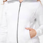 KENNETH COLE - סווטשירט עם כובע בצבע לבן - MASHBIR//365 - 4