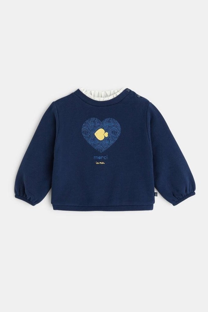 OBAIBI - סווטשירט עם צווארון לתינוקות - MASHBIR//365