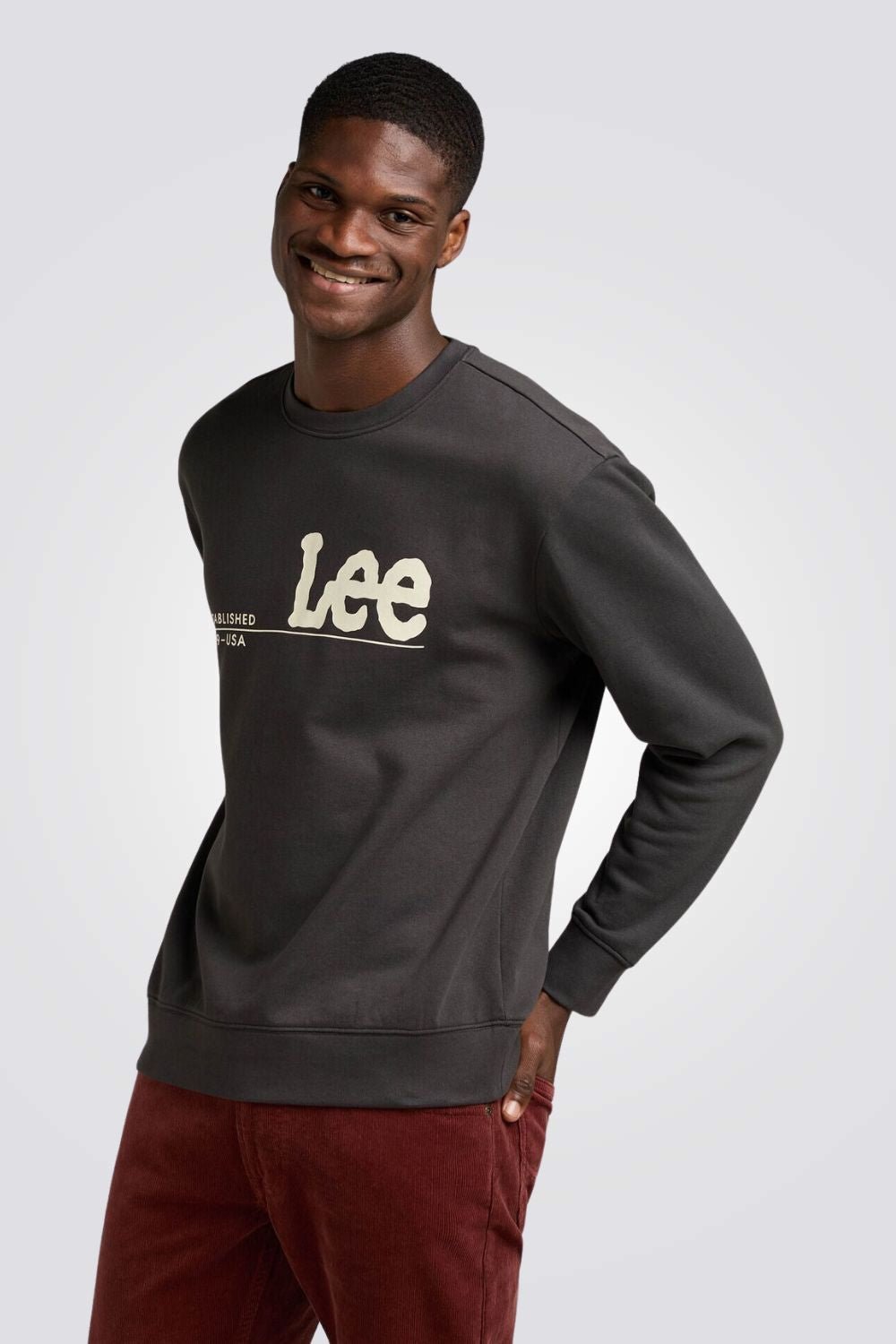 LEE - סווטשירט מודפס לגבר - MASHBIR//365