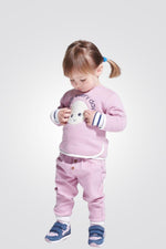 OBAIBI - סווטשירט PLAY בצבע ורוד לתינוקות - MASHBIR//365