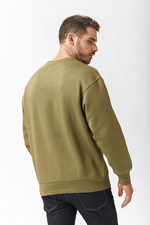 LEVI'S - סווטשירט RELAXD GRAPHIC צבע ירוק זית - MASHBIR//365