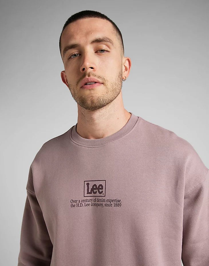 LEE - סווטשירט STORM בצבע סגול - MASHBIR//365