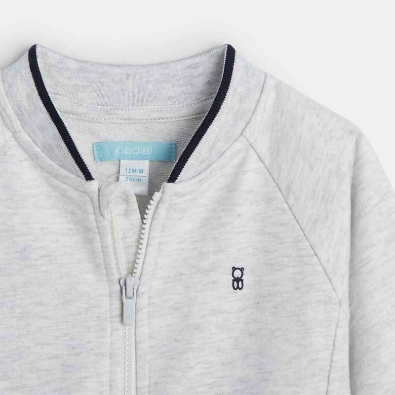 OBAIBI - סווטשירט תינוקות אפור - MASHBIR//365