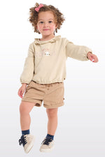 OBAIBI - סווטשירט תינוקות בצבע בז - MASHBIR//365