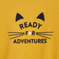 OKAIDI - סווטשירט חתלתול בצבע צהוב לילדות - MASHBIR//365 - 2