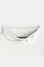 OKAIDI - סווטשירט צווארון מעטפת אפור בהיר לילדים - MASHBIR//365