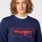 WRANGLER - סווטשירט ווראנגלר בצבע נייבי - MASHBIR//365 - 4
