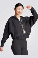 ADIDAS - סווטשרט לנשים Z.N.E FULL בצבע שחור - MASHBIR//365