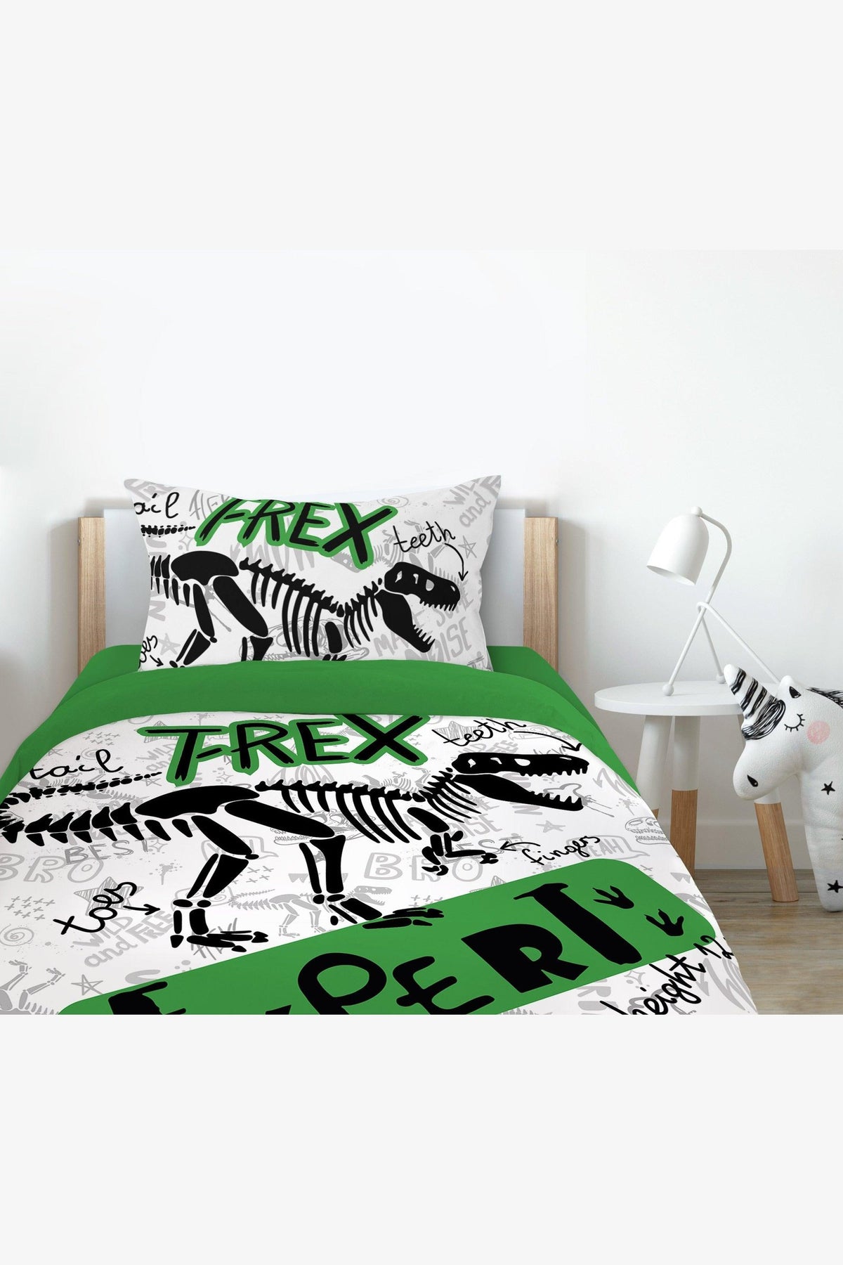 סט מצעים 120/200 כותנה T-REX - MASHBIR//365