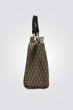 MORGAN - תיק צד בצבעים שחור זהב - MASHBIR//365