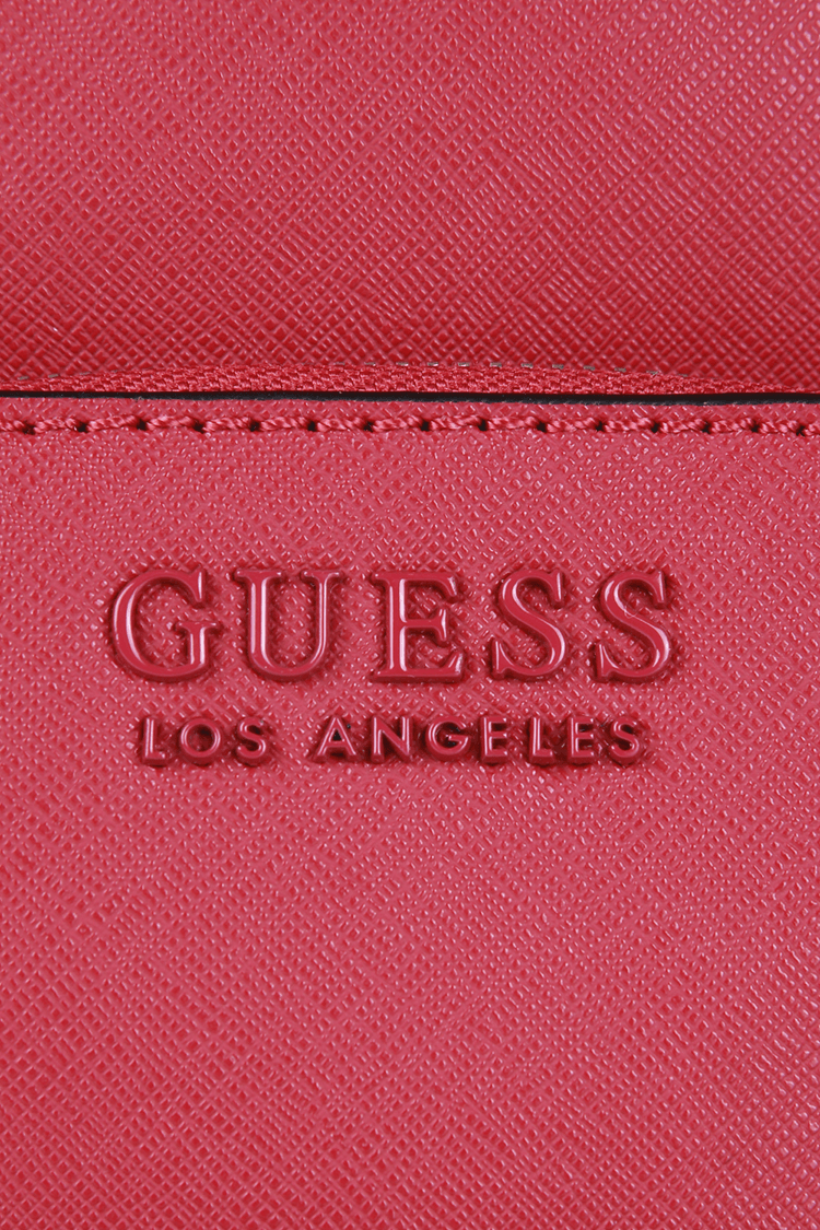 GUESS - תיק צד עגול בצבע ורוד - MASHBIR//365