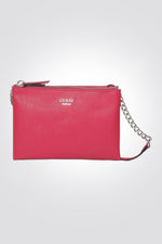GUESS - תיק צד קרוס בצבע אדום - MASHBIR//365