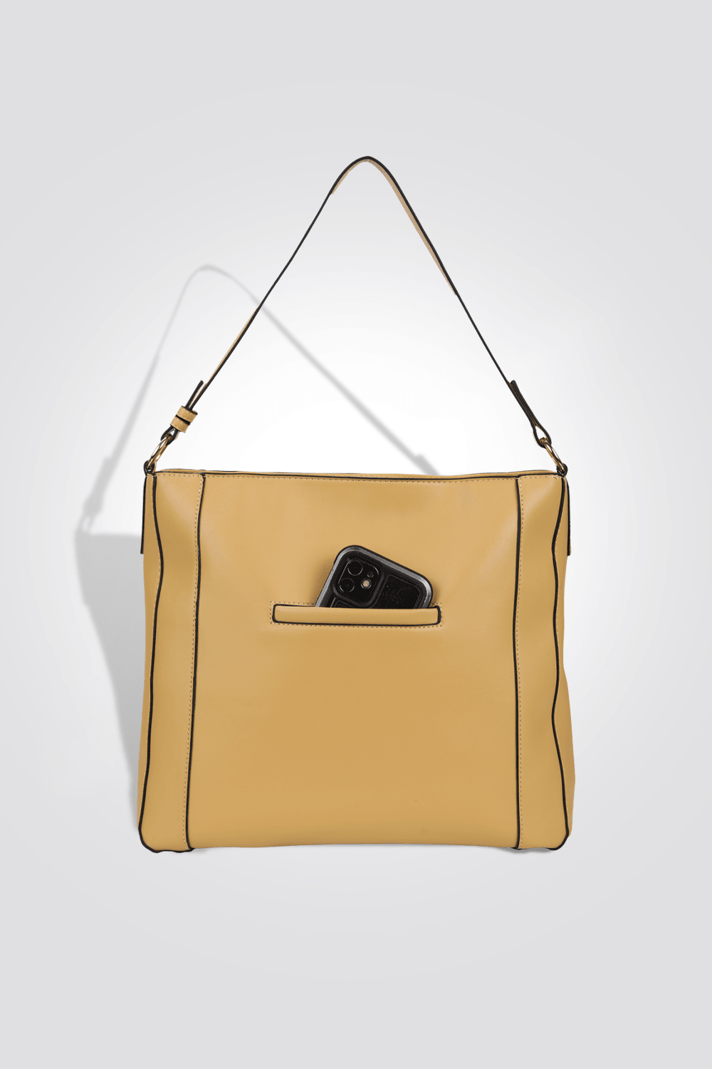 LONDON FOG - תיק צד לנשים בצבע צהוב - MASHBIR//365