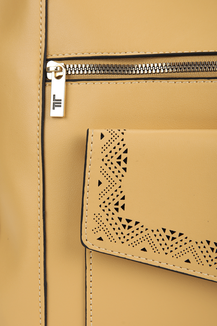 LONDON FOG - תיק צד לנשים בצבע צהוב - MASHBIR//365