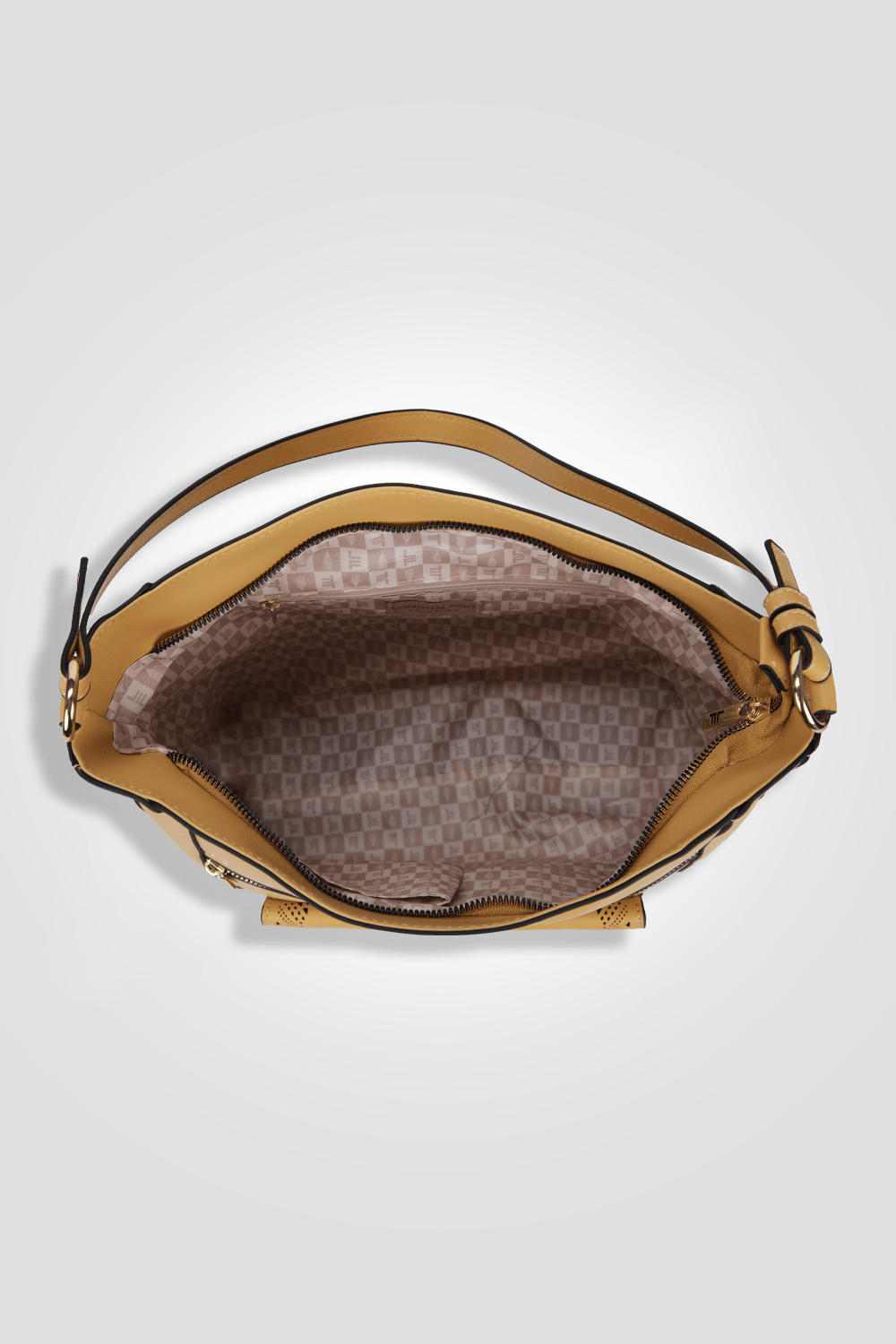 LONDON FOG - תיק צד לנשים בצבע צהוב - MASHBIR//365