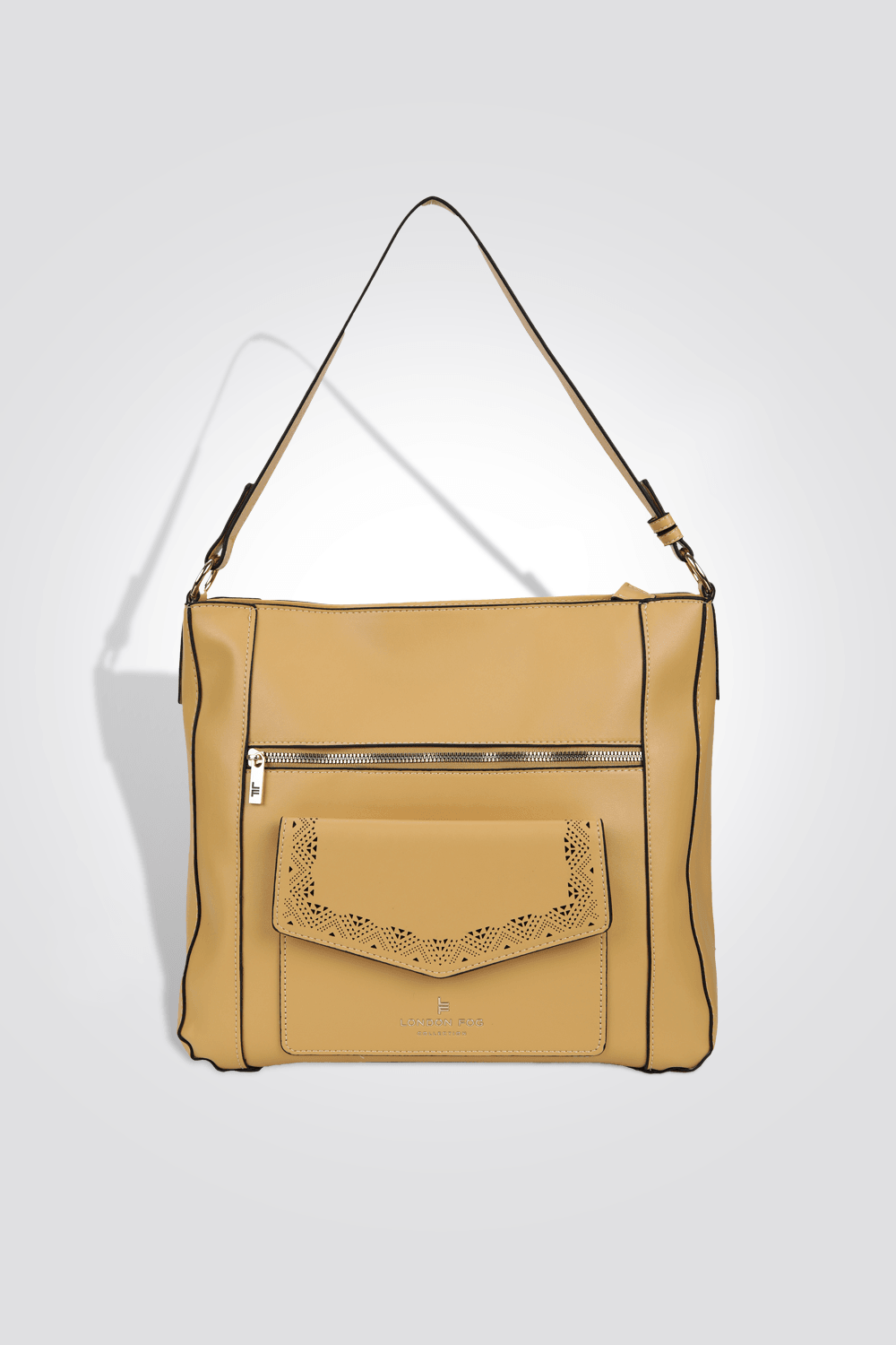 LONDON FOG - תיק צד לנשים בצבע צהוב - MASHBIR//365