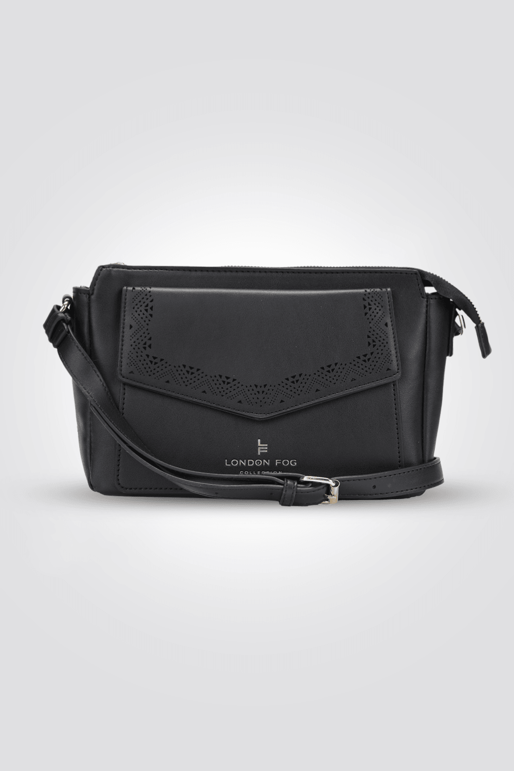 LONDON FOG - תיק צד לנשים בצבע שחור - MASHBIR//365