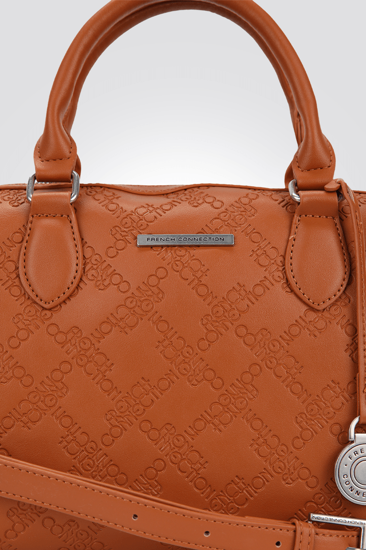 FRENCH CONNECTION - תיק צד לנשים בצבע כתום - MASHBIR//365