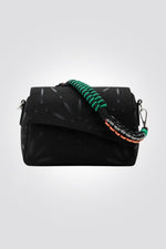 DESIGUAL - תיק צד מעוצב בצבע שחור - MASHBIR//365