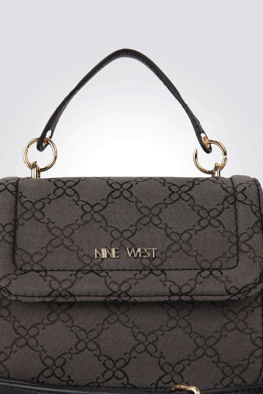 NINE WEST - תיק צד מעוטר בצבע חום - MASHBIR//365