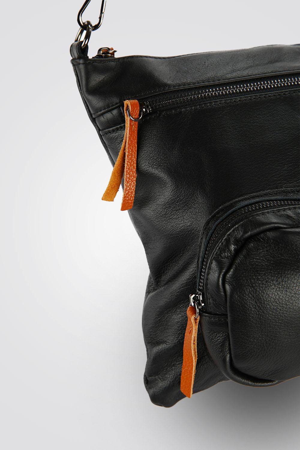 MARTIN JONES - תיק צד POCKET BLACK - MASHBIR//365