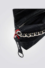 DESIGUAL - תיק צד שחור רצועת מתכת - MASHBIR//365