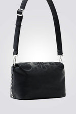 DESIGUAL - תיק צד שחור רצועת מתכת - MASHBIR//365