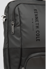 KENNETH COLE - תיק צד עסקי משולב שחור - MASHBIR//365
