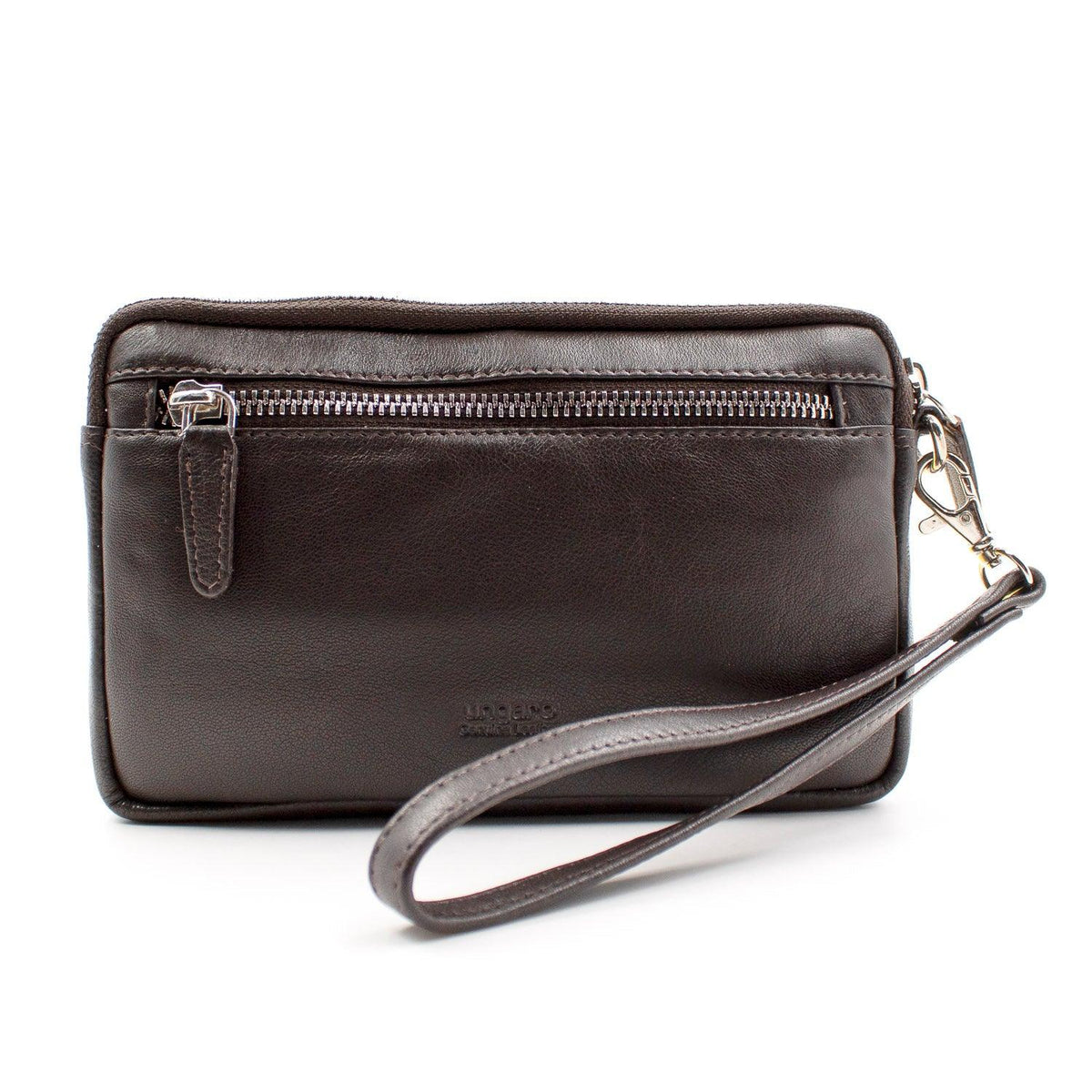 EMANUEL UNGARO - תיק פאוץ' שחור עם תא אחד - MASHBIR//365