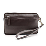 EMANUEL UNGARO - תיק פאוץ' שחור עם תא אחד - MASHBIR//365