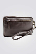 EMANUEL UNGARO - תיק פאוץ' שחור עם תא אחד - MASHBIR//365