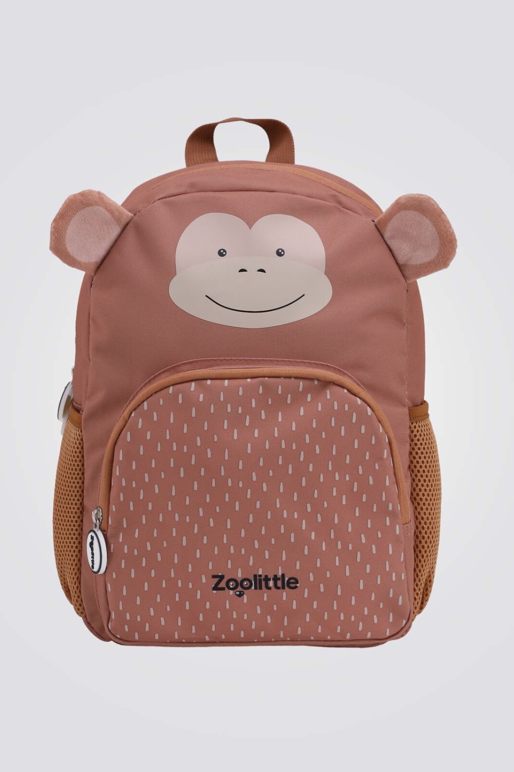 ZOOLITTLE - תיק גן קוף בצבע חום - MASHBIR//365