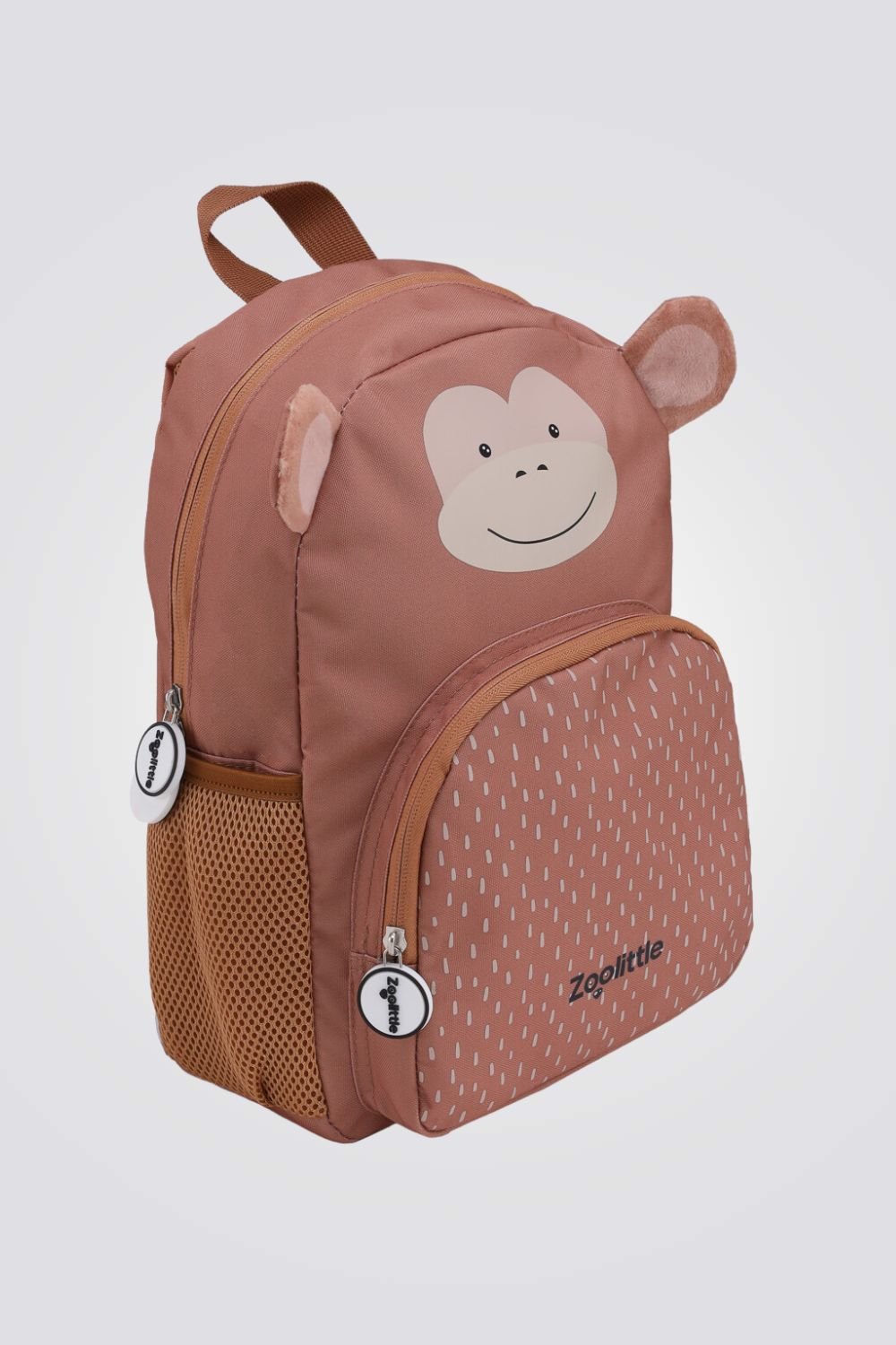 ZOOLITTLE - תיק גן קוף בצבע חום - MASHBIR//365