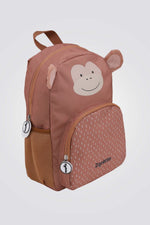 ZOOLITTLE - תיק גן קוף בצבע חום - MASHBIR//365