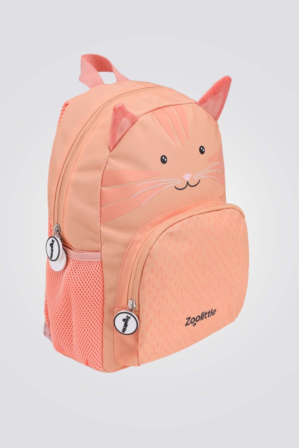 ZOOLITTLE - תיק גן לילדים חתול בצבע כתום בהיר - MASHBIR//365