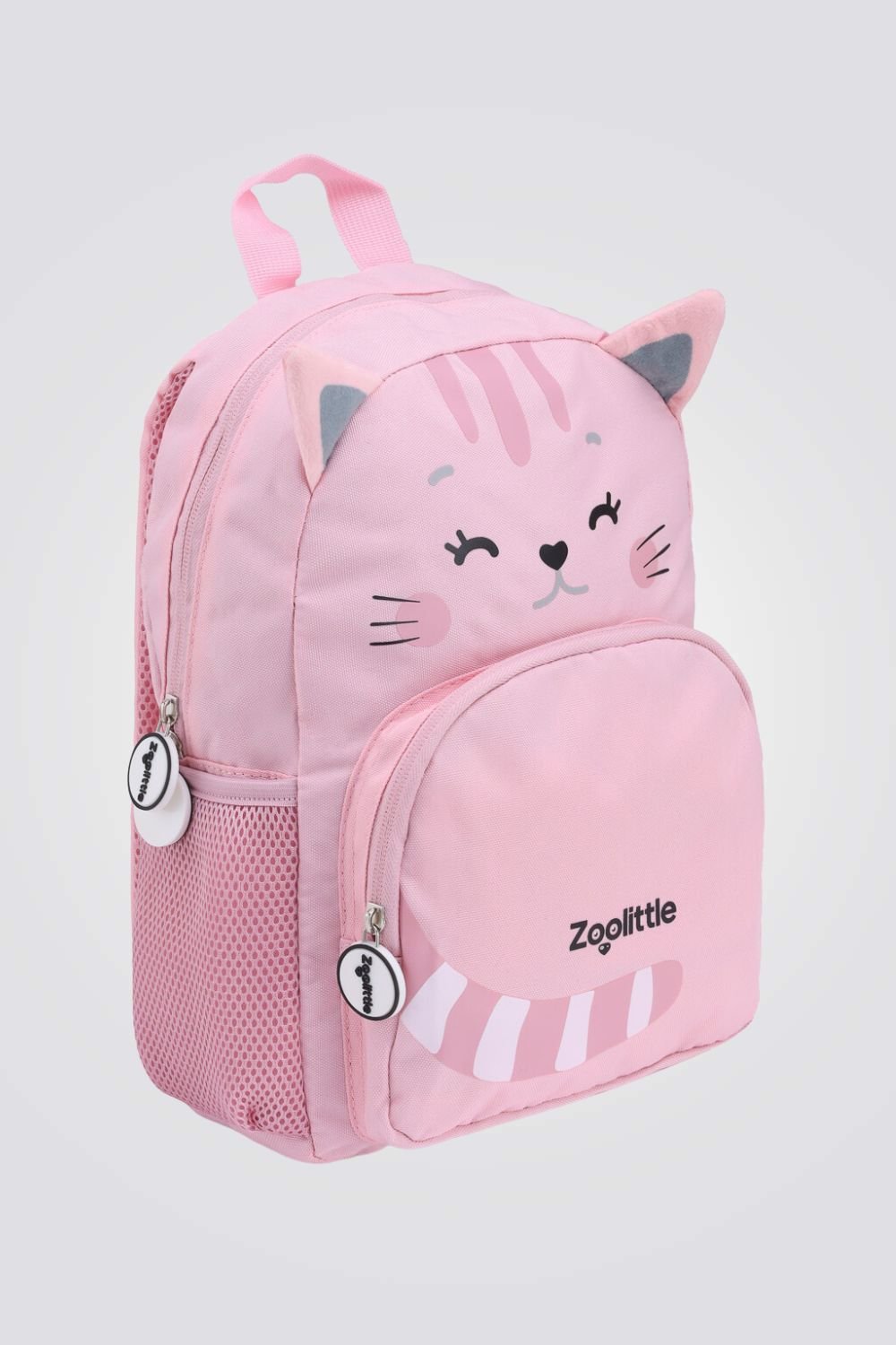 ZOOLITTLE - תיק גן לילדים חתול בצבע ורוד - MASHBIR//365